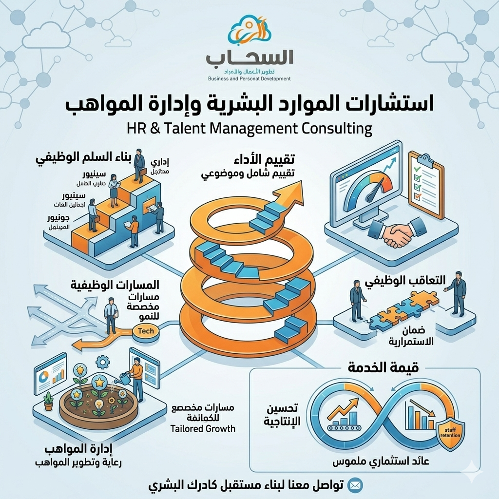استشارات الموارد البشرية وإدارة المواهب